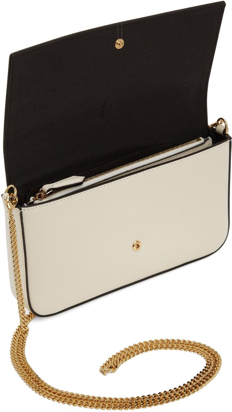 Fendi Off-White Logo Wallet Shoulder Bag