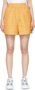 Fendi Orange 'Forever Fendi' Gym Shorts - Short de gymnase Fendi Orange 'Forever Fendi' - Fendi 오렌지 'Forever Fendi'체육관 반바지