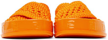 Fendi Orange 'Forever Fendi' Reflections Sandals