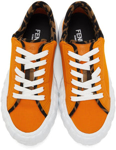 FENDI Orange Forever sneakers