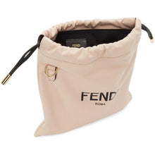 Fendi Pink Drawstring Logo Bag