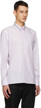 Fendi Pink Embroidered Collar Shirt