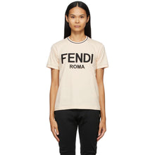 Fendi Pink Jersey T-shirt - T-shirt de jersey rose Fendi - 펜디 핑크 저지 티셔츠
