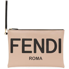 Fendi Pink Large Flat Pouch - Fendi Pink Grand Pochette plate - 펜디 핑크 대형 플랫 파우치