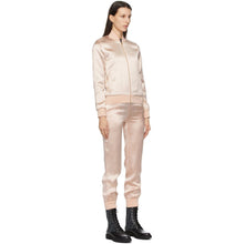 Fendi Pink Satin Jumpsuit Lounge Set