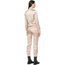 Fendi Pink Satin Jumpsuit Lounge Set