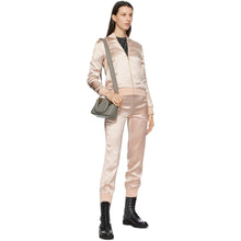 Fendi Pink Satin Jumpsuit Lounge Set