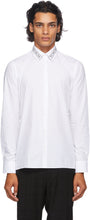 Fendi White Embroidered Collar Shirt - Chemise à col brodé blanc Fendi - 펜디 화이트 수 놓은 칼라 셔츠