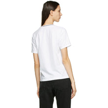 Fendi White Embroidered Logo T-Shirt