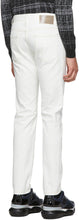 Fendi White 'Forever Fendi' Denim Jeans
