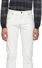 Fendi White 'Forever Fendi' Denim Jeans