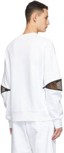 Fendi White 'Forever Fendi' Patch Sweatshirt
