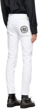 Fendi White Joshua Vides Edition Skinny Jeans