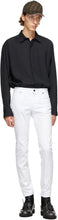 Fendi White Joshua Vides Edition Skinny Jeans