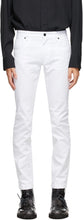 Fendi White Joshua Vides Edition Skinny Jeans - Fendi White Joshua Vide Edition Jeans maigre - Fendi White Joshua는 버전 스키니 청바지를 제공합니다