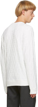 Fendi White Velour 'Forever Fendi' Sweatshirt