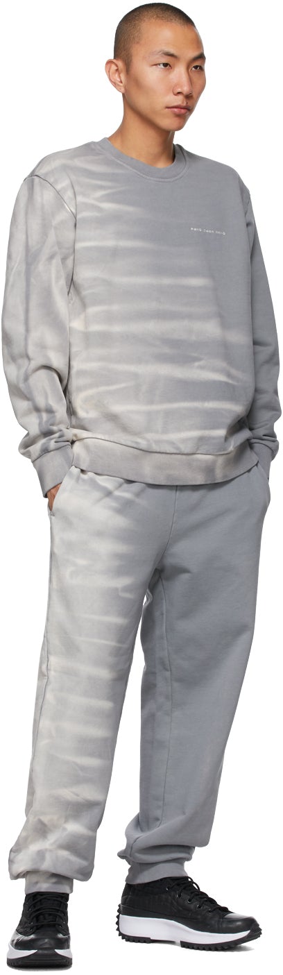 Feng Chen Wang Grey Tie-Dye Lounge Pants