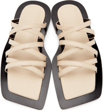 Flat Apartment Beige Wide Sole Strappy Sandals