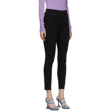Frame Black Ali High-Rise Cigarette Jeans