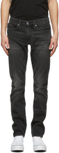 Frame Black 'L'Homme Slim' Jeans - Cadre noir 'l'Homme Slim' Jeans - 프레임 블랙 'homme 슬림'청바지