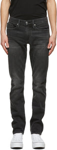 Frame Black 'L'Homme Slim' Jeans - Cadre noir 'l'Homme Slim' Jeans - 프레임 블랙 'homme 슬림'청바지