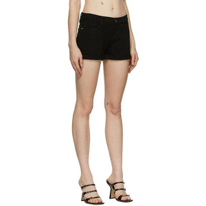 Frame Black 'Le Cutoff' Rolled Shorts