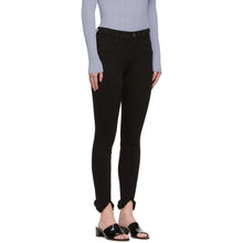 Frame Black 'Le High Skinny' Double Triangle Jeans