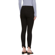 Frame Black 'Le High Skinny' Double Triangle Jeans