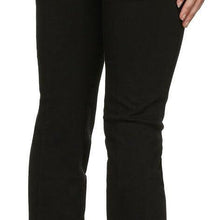 Frame Black 'Le High Straight' Jeans