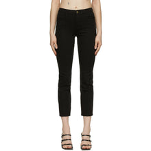 Frame Black 'Le High Straight' Jeans - Cadre noir 'le haut droit' jeans ' - 프레임 블랙 '르 하이 스트레이트'청바지