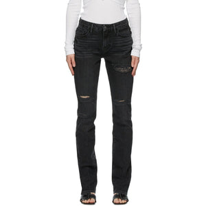 Frame Black 'Le Mini Boot' Jeans - Cadre Black 'Le Mini Boot' Jeans - 프레임 블랙 '르 미니 부팅'청바지
