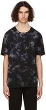 Frame Black Tie-Dye T-Shirt - T-shirt T-shirt Noir Tye - 프레임 블랙 넥타이 염료 티셔츠