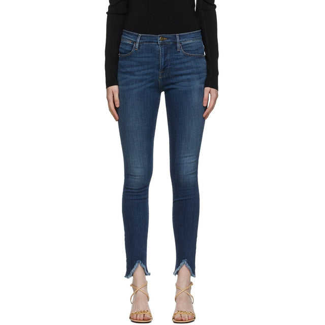 Frame Blue 'Le High Skinny' Jeans - Cadre bleu 'Le High Skinny' Jeans - 프레임 블루 '르 높은 스키니'청바지