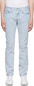 Frame Blue Slim Heritage Jeans - Cadre Bleu Slim Heritage Jeans - 프레임 블루 슬림 유산 청바지입니다