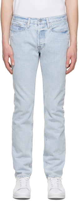 Frame Blue Slim Heritage Jeans - Cadre Bleu Slim Heritage Jeans - 프레임 블루 슬림 유산 청바지입니다
