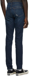 Frame Indigo 'L'Homme Skinny' Jeans