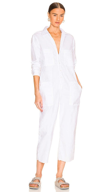 Frank & Eileen Northern Ireland Playsuit in White Frank & Eileen Northern Ireland PlaySuit en blanc 弗兰克和艾琳北爱尔兰穿着白色