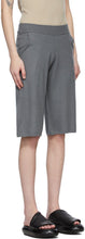 Frenckenberger Grey Cashmere Adi Shorts