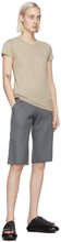 Frenckenberger Grey Cashmere Adi Shorts