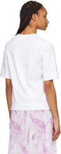 GANNI White Twist T-Shirt
