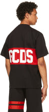 GCDS Black Band Logo T-Shirt