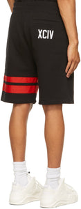 GCDS Black Logo Shorts