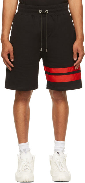 GCDS Black Logo Shorts - CORPS DE LOGO NOIR GCDS - GCD 검은 로고 반바지