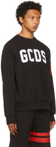 GCDS Black Logo Sweatshirt