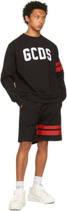 GCDS Black Logo Sweatshirt