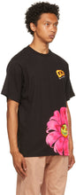 GCDS Black Printed Regular T-Shirt