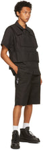 GR10K Black Klopman Ring Patch Shorts