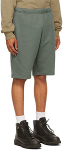 GR10K Green Fleece Factory Shorts