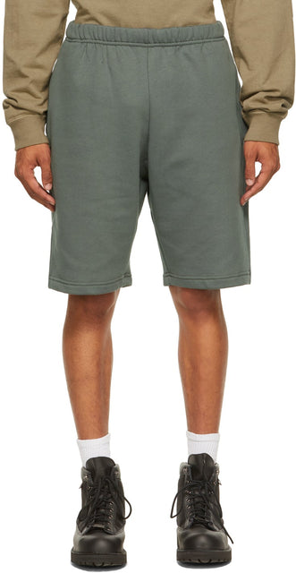 GR10K Green Fleece Factory Shorts - Short d'usine de polaire vert GRA10K - GR10K 그린 플리스 공장 반바지