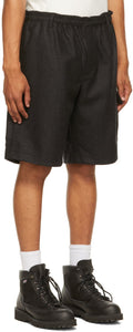 GR10K Grey Brushed Wool Shorts